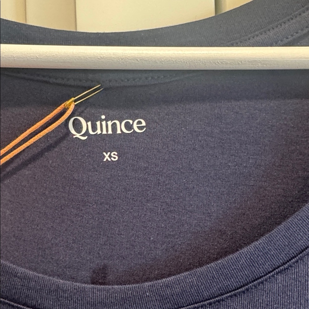 Quince Cotton Modal Scoop Neck Tee - Picture 3 of 5